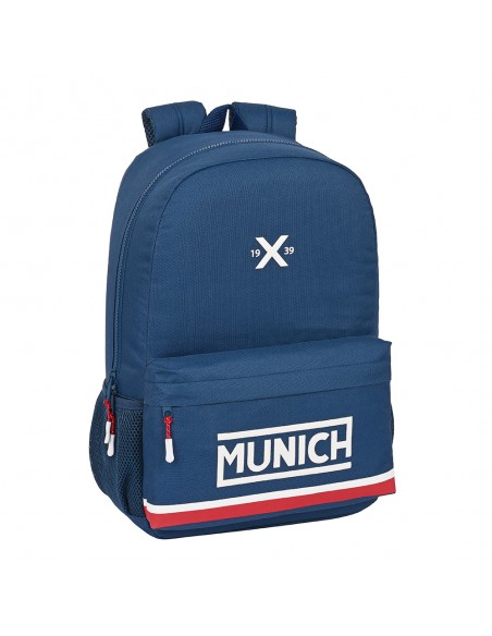 MUNICH - Mochila azul y verde 453946