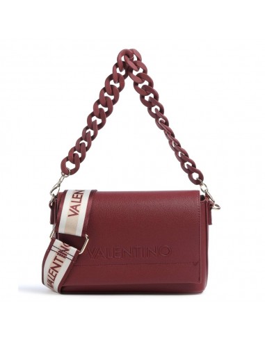 Bandolera Valentino Bags Noodles Solapa Asa Cadena, Burdeos