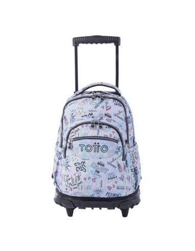 Mochila Escolar com Carrinho, 52 cm,...