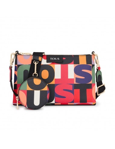 Bolsa Bandoleira Flat Mimic Tous Preta
