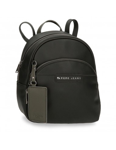 Mochila Pepe Jeans Piere 25 cm, Preto