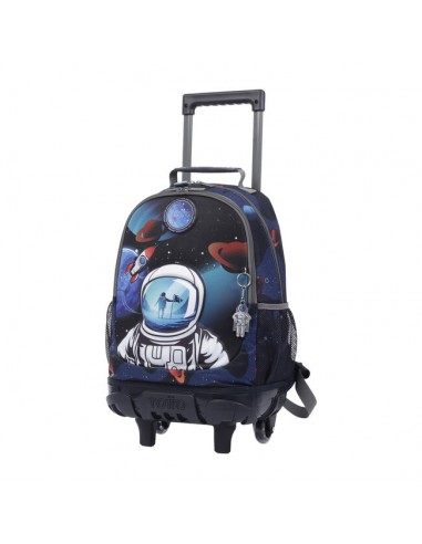 Mochila Escolar Totto con Ruedas, Pequeña, 40 cm, 3CTS Astronaut