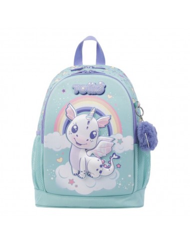 Mochila Escolar Média Totto Draggy 36...