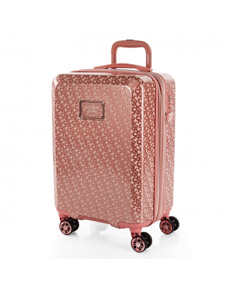Maleta de Cabina Extensible 55cm TSA 4R Donna Karan New York Signature Rose Gold