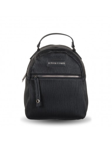 Mochila Devota & Lomba Plissed Preto