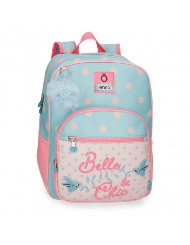 Mochila escolar 38cm Enso Belle and Chic