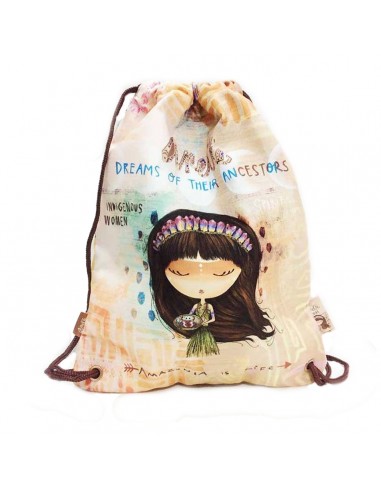 Mochila Saco Anekke Menire Tecido...