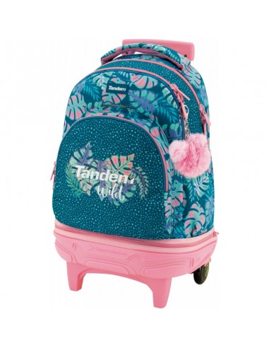 Mochila Escolar Tandem Wild Carro...