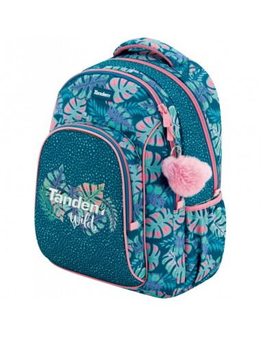 Mochila Escolar Tandem Wild Portátil,...