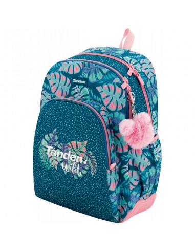 Mochila Escolar Tandem Wild Portátil,...