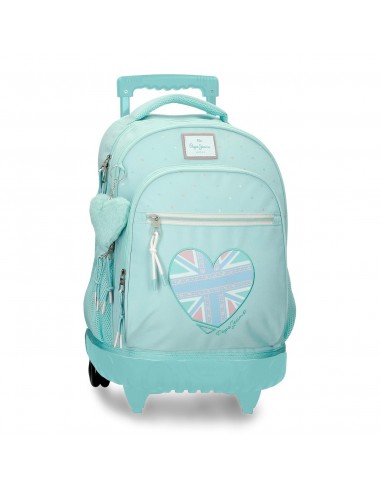 Mochila Escolar com Carrinho Pepe...