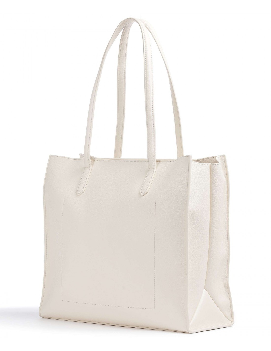 Bolso blanco shopper hot sale