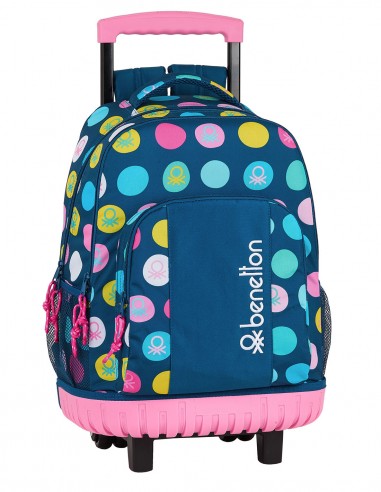 Mochila Benetton Compact com Rodas Poás