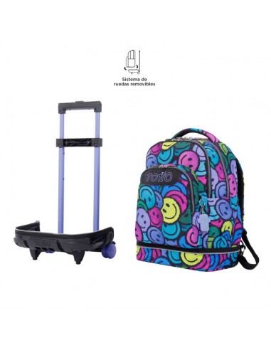 Mochila Escolar Totto Emojis com...