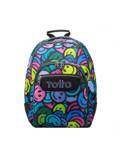Mochila Escolar Totto Emojis, PC...