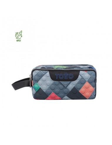 Estojo Escolar Totto Três Bolsos,...
