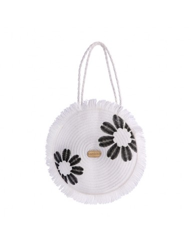 Bolsa de Ráfia Amichi Flores,...