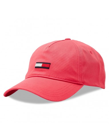 Gorra Tommy Jeans Logo Distintivo, Rosa