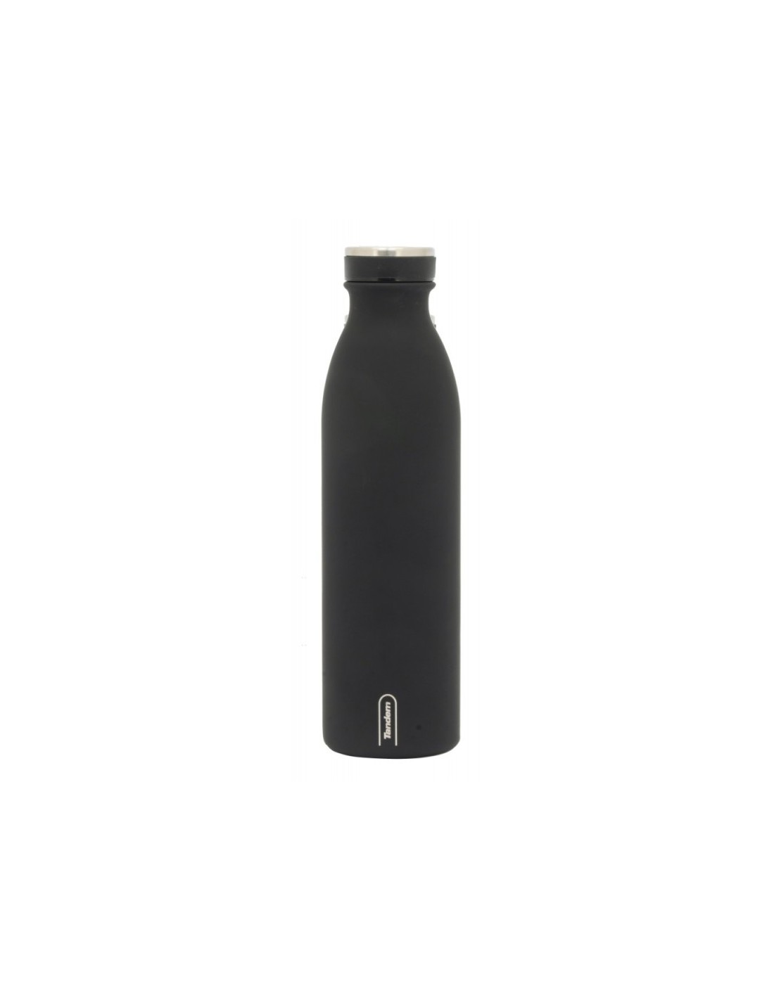 Botella Reutilizable Tandem Térmica Acero Inox 750 ml Negro