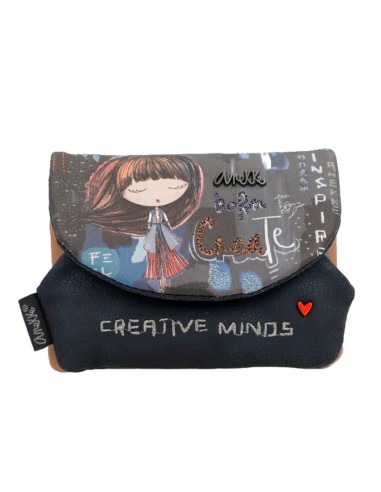 Carteira Anekke Contemporary com Aba...