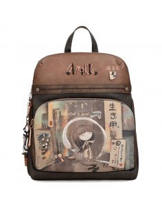 Mochila Anekke Shoen Brown,...