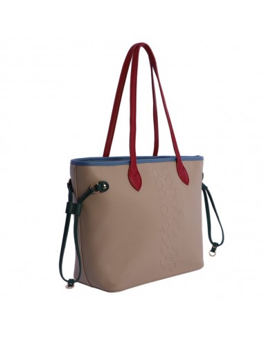 Bolsos Shopper Mochila Beige, 26x27x7cm, Nylon Resistente Don