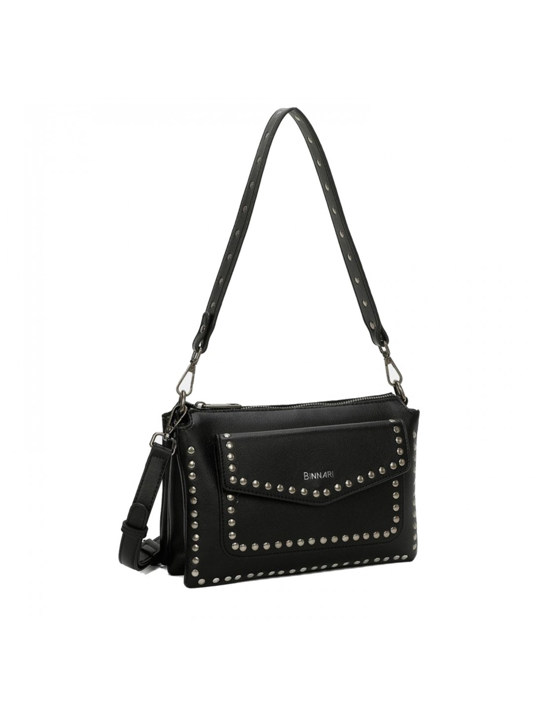 Bolso asa corta online negro