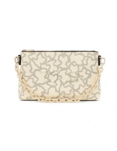 Bolso Clutch Tous Kaos Icon, Bege