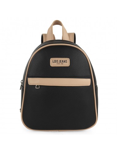Mochila Lois Chandler PU Negro Rosa