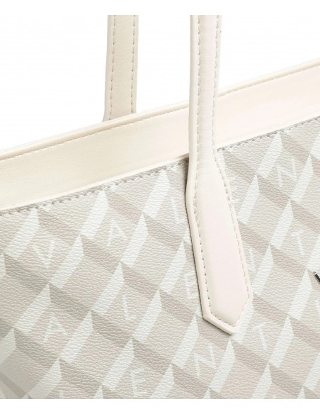 visesunny Contour Lines - Bolsa húmeda con patrón abstracto blanco y rosa,  2 piezas, con bolsillos con cremallera, lavable, reutilizable, espaciosa