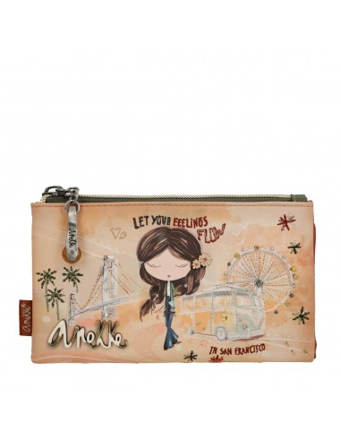 Carteira Anekke Peace & Love,...