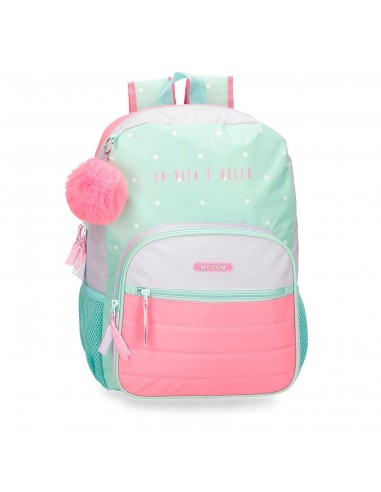 Mochila Escolar Movom A Vida é Bela 38cm
