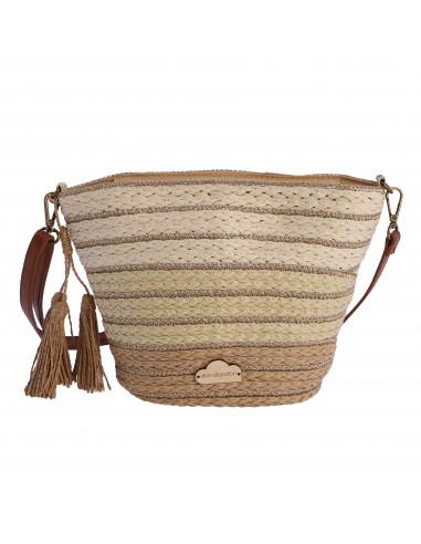 Bolso de Rafia Don Algodon Lis...