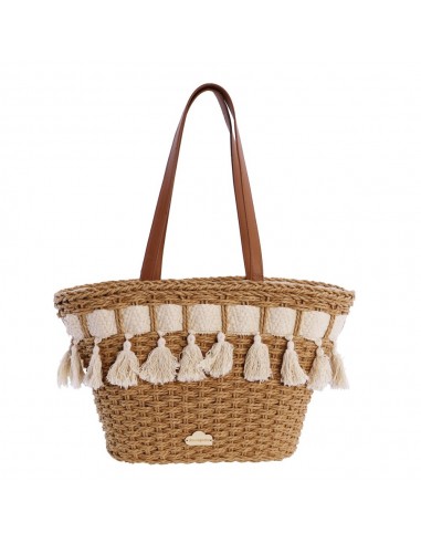 Bolso Capazo Don Algodon Marina Rafia...