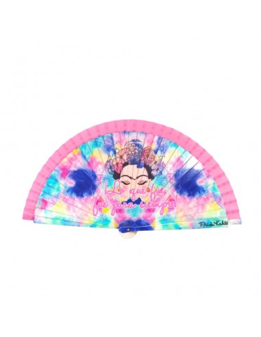 Leque Frida Kahlo Rosto, 23cm...