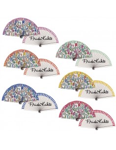 Leque Frida Kahlo Letras,... 2