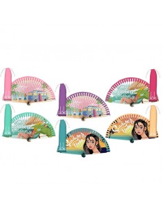 Abanico Glöko, 23cm Madera,... 2