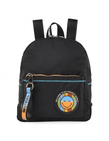 Mochila Smiley World Smiley, Negro