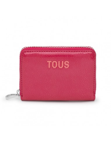 Monedero Vinilo New Dorp Tous , Fucsia