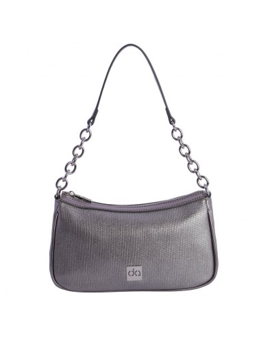 Bolso de Hombro Don Algodón Terni, Plata