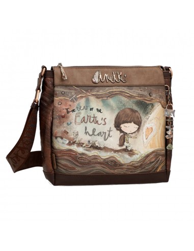Bolsa Tiracolo Quadrada Anekke Core,...