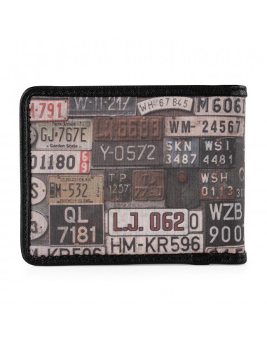 Carteira Americana com Porta-Moedas...