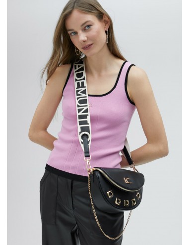 MODELISA Bolso Bandolera Con Cadena Y Solapa – Estilo Casual Y Elegante Para Mujer (Piel Sintética)